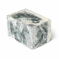 Ferm Living Mist förvaringsbox 10x15 cm Emerald-off white