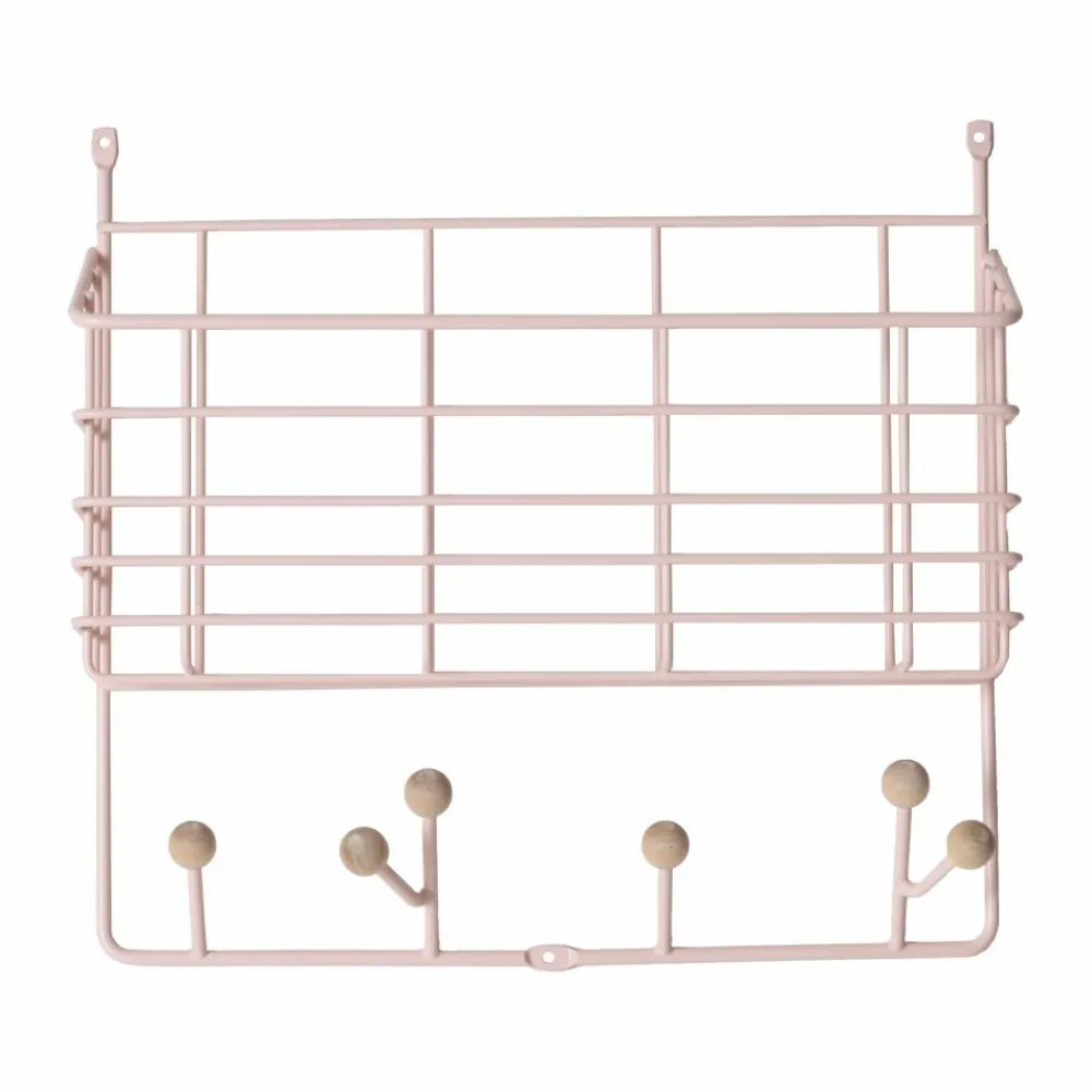 Maze Mitten shelf hylla junior Pale pink 38 6x35 2x8 6 cm