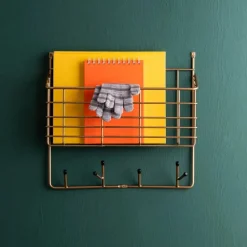 Maze Mitten Shelf S hylla Mässing