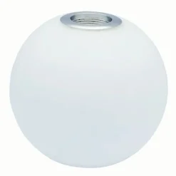 Pholc Mobil taklampa reservglas Opalglas gängad öppning 2 5 cm