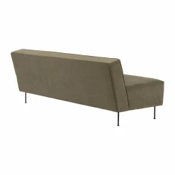 Discount GUBI Modern Line soffa 180x83x70 cm Belsuede special FR 002-black