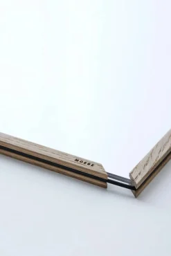 MOEBE ekram 40x50 cm Transparent Wood Black