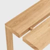 MOEBE Peg bänk 90x27 5x44 cm Ek