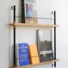 New MOEBE tidningsställ Oak-black