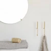 Hot MOEBE Wall hook large Matt guld
