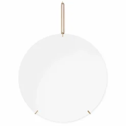 MOEBE Wall mirror Ø 50 cm Mässing