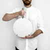 MOEBE Wall mirror Ø 30 cm Svart