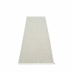 Pappelina Mono gångmatta fossil grey/warm grey 85x260 cm