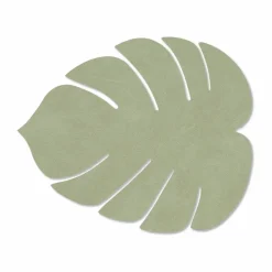 LIND DNA Monstera Leaf Nupo bordstablett S Olivgrön