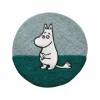 Online Klippan Yllefabrik Moomin grytunderlägg Ø21 cm Blå
