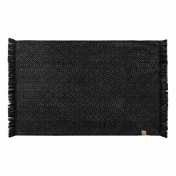 Mette Ditmer Morocco badrumsmatta 50x80 cm Black-grey