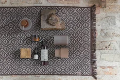 Mette Ditmer Morocco badrumsmatta 50x80 cm Chocolate-off-white