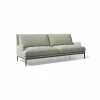 Adea Mr. Jones soffa 230 cm Lumo 185 grön-inga hjul