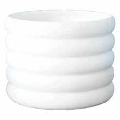 DBKD Mud kruka vit Large Ø 20 cm