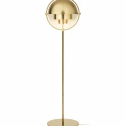 GUBI Multi-Lite golvlampa Mässing-mässing