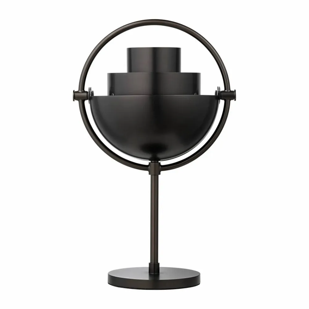 GUBI Multi-Lite portabel lampa Black brass