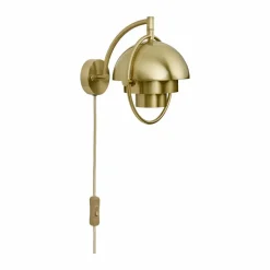 GUBI Multi-Lite vägglampa Mässing