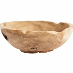 Online MUUBS teak salladsskål 30 cm Natur