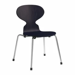 Fritz Hansen Myran barnstol Midnight blue målad ask-krom
