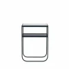Best Asplund Nati Tati High konsolbord marmor carrara stativ char grey