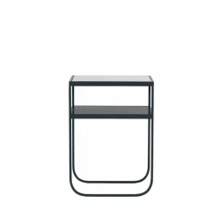 Best Asplund Nati Tati High konsolbord marmor carrara stativ char grey