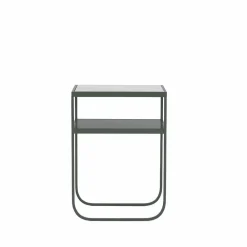 New Asplund Nati Tati High konsolbord marmor carrara stativ green khaki