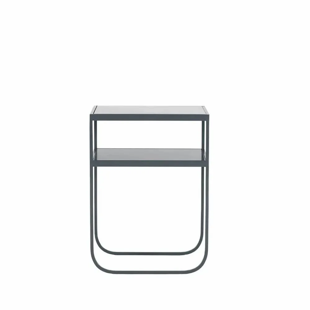 New Asplund Nati Tati High konsolbord marmor carrara stativ storm grey
