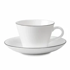 Gustavsbergs Porslinsfabrik Natur kaffegods kon Kaffekopp + fat