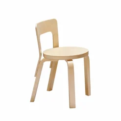 Sale Artek N65 barnstol Naturlackerad björk-Björk