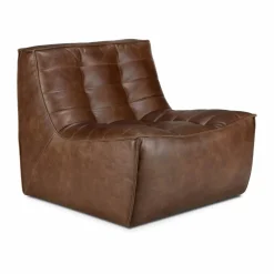 Ethnicraft N701 fåtölj Läder Chestnut
