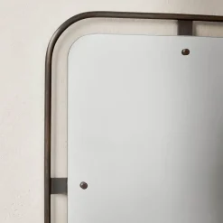 Audo Copenhagen Nimbus spegel rektangulär Bronzed brass