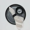 Tell Me More Noah linneservett 50x50 cm Beige stripe