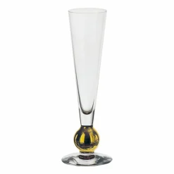 Orrefors Nobel champagneglas 18 cl Clear-gold