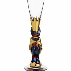 Clearance Orrefors Nobel snapsglas 4 cl guld