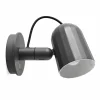 Clearance HAY Noc wall button vägglampa Mörkgrå