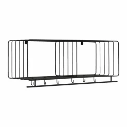 Scandi Living Nod hatthylla 90 cm Black