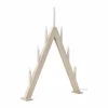 Best Scandi Living Nord adventsljusstake 60 cm Vitlaserad