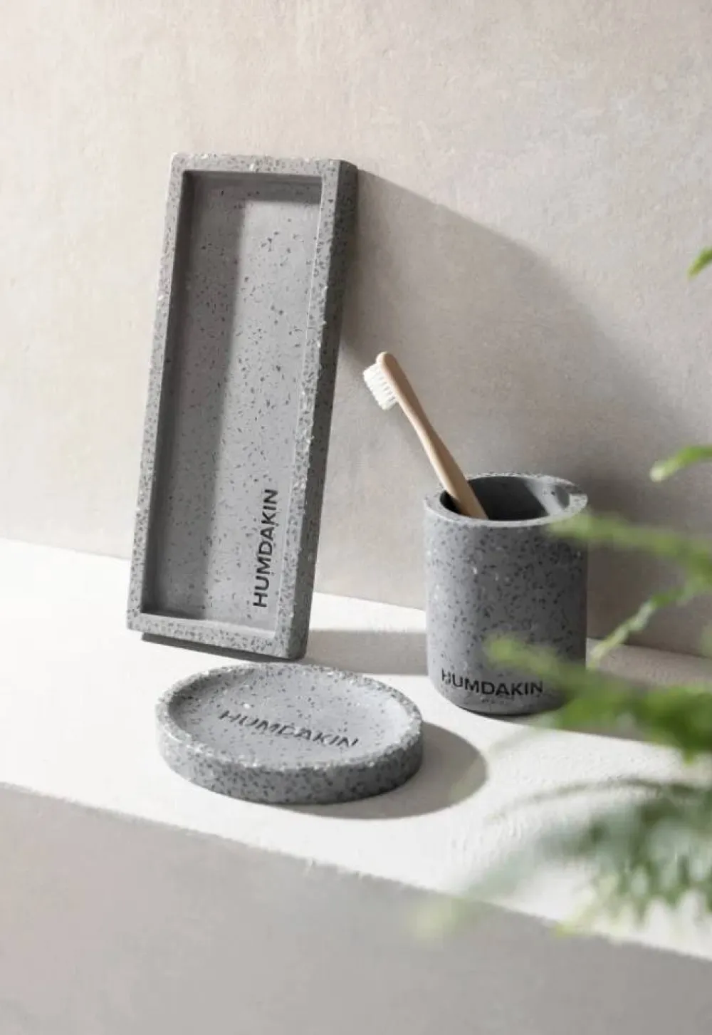 Clearance Humdakin Nordic terrazzo tandborstmugg Nordic terrazzo