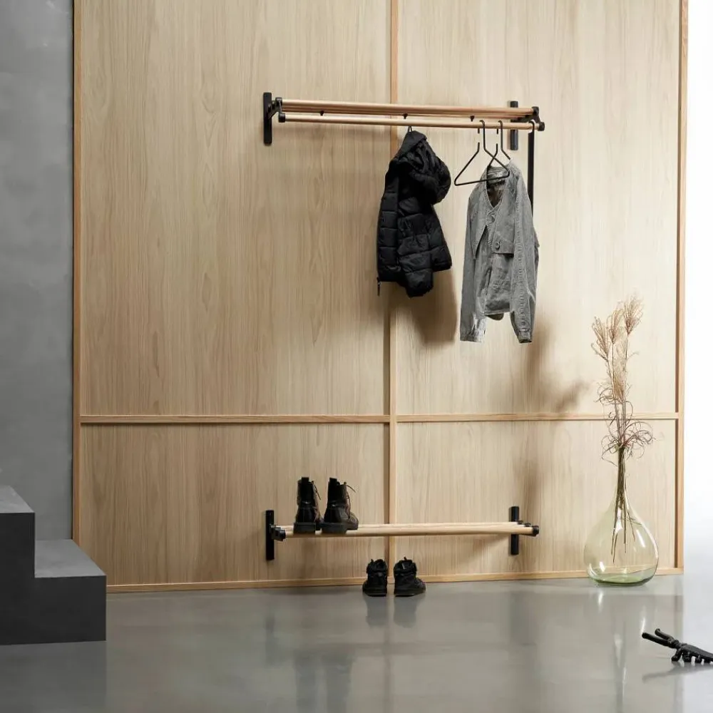 Essem Design Nostalgi 291 hatthylla aluminium