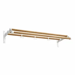 Online Essem Design Nostalgi 291 hatthylla 100 cm Bambu-vit