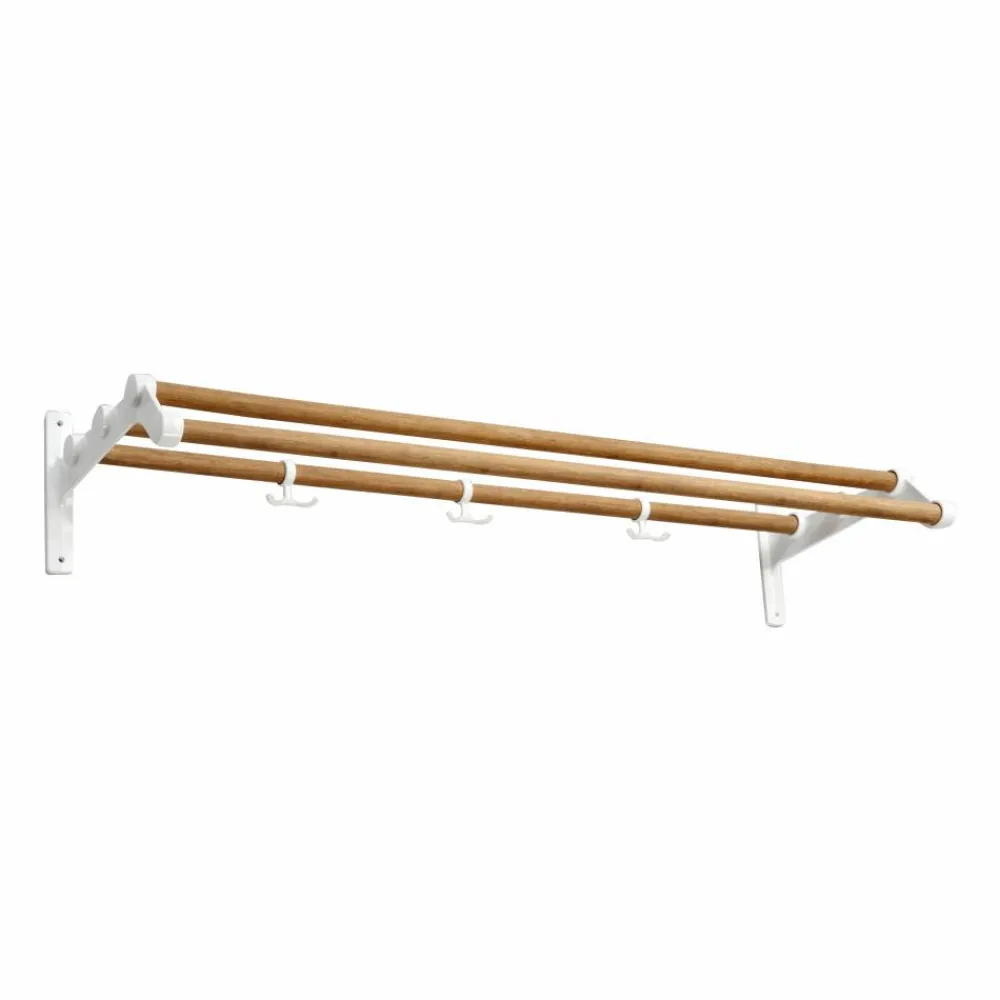 Online Essem Design Nostalgi 291 hatthylla 100 cm Bambu-vit