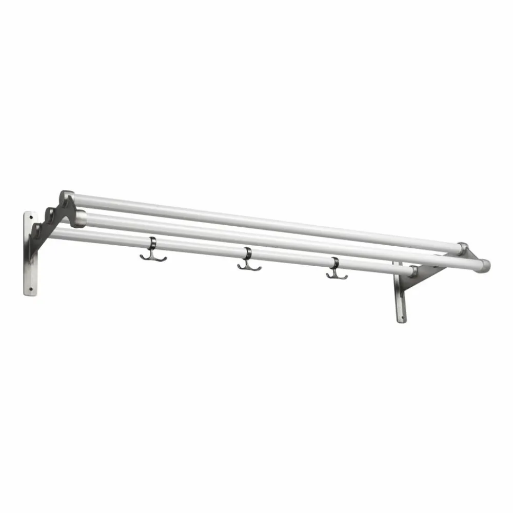 Essem Design Nostalgi 291 hatthylla 100 cm Vit-aluminium