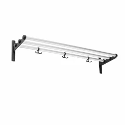 Best Essem Design Nostalgi Sko- eller hatthylla aluminium svart stativ
