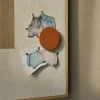 Online Nofred Noticeboard anslagstavla + 3 magneter Sand