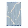Clearance Mette Ditmer Nova Arte duschdraperi 150x200 cm Light blue-off-white