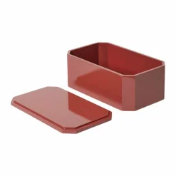 Ferm Living Nova förvaringsbox 15x25 cm Picante Red