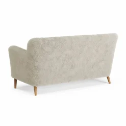 Outlet Swedese Nova 2-sits soffa fårskinn Moonlight-oljad ek
