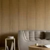 Discount Ethnicraft N701 soffa 3-sits Beige med armstöd
