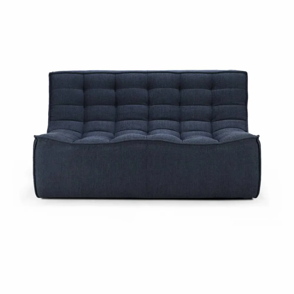 Clearance Ethnicraft N701 soffa 2-sits Graphite Eco