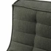 Discount Ethnicraft N701 soffa 2-sits Moss Eco fabric